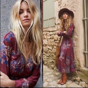 Free People Plum Miranda Dress